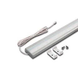 Flache LED Aufbauleuchte LED TOP-STICK H, IP20, mit LED-24 Anschlussleitung, CRi> 95, 91cm, 22.5W 4000K