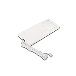 LED Unterbauleuchte LED SLIM-PAD F, IP20, homogenes Flächenlicht, mit LED-24-Anschluss, 5W 3000K, weiß