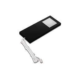 LED Unterbauleuchte LED SLIM-PAD F, IP20, homogenes Flächenlicht, mit LED-24-Anschluss, 5W 3000K, schwarz