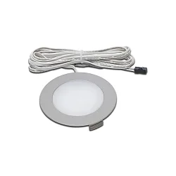 LED Einbau-Flächenleuchte DYNAMIC FR 78-LED, IP44, LED-24 DYNAMIC Anschluss, 4W 2700-5000K 270lm 110°, Edelstahloptik