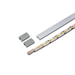 LED Flächenlicht-Leiste LED 2-LINK FLOOD, 30cm, für LED 2-LINK-Profile, CRi>95, 4.8W 3000K 280lm 120°, Alu eloxiert
