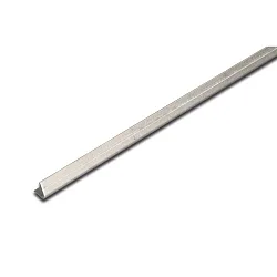 LED Eckprofil 10mm 45°, inkl. doppelseitigem Klebeband, Länge 100cm, Aluminium