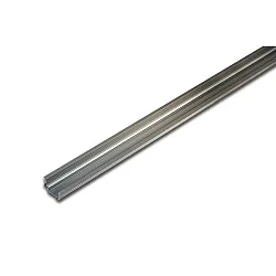LED Einfräs-Profil I 24mm (innenliegend, asymmetrisch) für Abdeckprofil 15mm, Länge 100cm, Alu eloxiert
