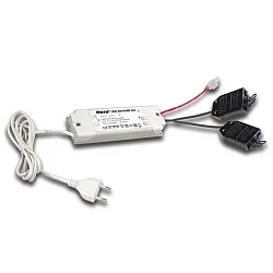 Trafo LED 350/2x 9W DIM 2 x 3-fach, Verteiler + je 2 Kurzschluss-Stecker