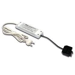 Trafo LED 350/16W DIM mit 5-fach Verteiler + 4 Kurzschlussstecker, dimmbar