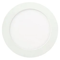 LED Einbau-Panel SELESTO, IP20, Clip-on System, Rund, 12W 3000/4000/6000K 1100lm 116°, dimmbar, weiß / matt