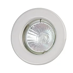 Einbaustrahler DL5501, weiß, 12V,  GU5.3 max. 35W