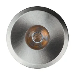 LED Einbaustrahler AUSTIN, Rund, 6W 2700K 450lm 35°, Aluminium gebürstet