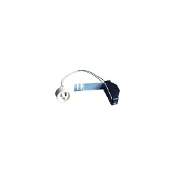 Heitronic Socket GU10/GZ10 with 17cm connection cable + strain relief
