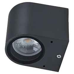 Außenwandleuchte ABAJO, IP44, Down, GU10 max. 11W, anthrazit