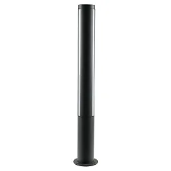 Outdoor LED Stehleuchte LILIA, IP54, Aluminium, anthrazit / diffus, 75cm, 11W 3000K 350lm  2x 112°