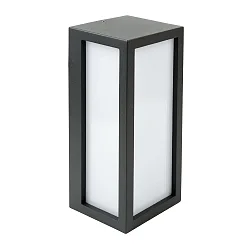 LED Außenwandleuchte KEANU, IP54, 18W 3000K 660lm, Aluminium, anthrazit / diffus