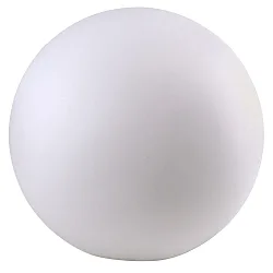 Outdoor Leuchtkugel MUNDAN, IP44, E27, inkl. Erdspieß, UV-resisteneter Kunststoff, 30cm, weiß