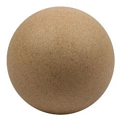 Outdoor Leuchtkugel MUNDAN, IP44, E27, inkl. Erdspieß, UV-resisteneter Kunststoff, 50cm, terra