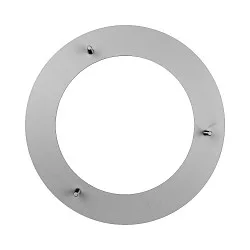Ausgleichsring für LED Downlight SARA (HEI-001256/-60/-1149), 18 auf 26cm, mit 3 Stehbolzen M6 (um 120° versetzt)