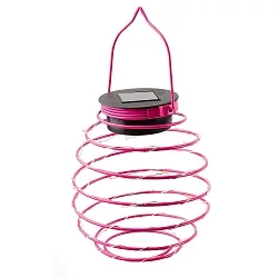 LED Solar-Dekoleuchte SPRING, IP44, spiralförmig, 2W 3000K, mit Tag-/Nacht-Sensor