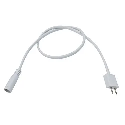 Connection cable for MICANO Under cabinet luminaire, 500mm, 2x0,5mm², between transformer/luminaire