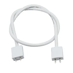 Verbindungskabel für MICANO Unterbauleuchte, 50cm, 2x 0.5mm², zwischen Leuchte / Leuchte