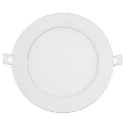 LED Einbaudownlight LE MANS, rund, 12W, 3000/4000/6000K, 1000lm, IP44, dimmbar, weiß