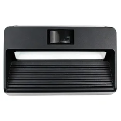 solar wall luminaire MELILLA down, with sensor IP54, anthracite 