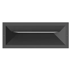 LED Outdoor Wandeinbauleuche MURANO, 13W, 3000K, 230lm, IP65, anthrazit