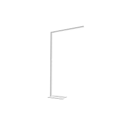 LED Office-Stehleuchte LINEAR, Up/ Down, 60W 3000-6500K (Tunable White) 7500lm, UGR<16, mit Touch-Panel, dimmbar, weiß