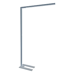 LED Office-Stehleuchte LINEAR, direkt-Indirekt, 60W 3000-6500K (Tunable White) 7500lm, UGR 16, mit Touch-Panel, dimmbar, 