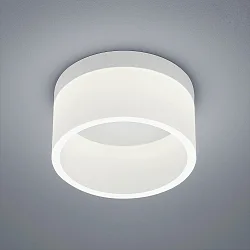 LED Bad-Deckenleuchte LIV 20, IP30, Ø 20cm, 17W 2900K 740lm, CRi >90, dimmbar, mattweiß