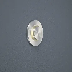 LED Dosen-Einbauleuchte ONTO 1, IP20, indirekt, für Wand und Decke, 4W 2900K 310lm, CRi >90, schwenkbar, aluminium matt