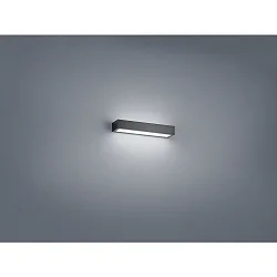 LED Wall luminaire THEIA 30 LED Mirror lamp IP 44 black matt