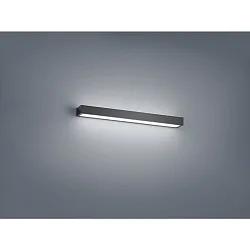 LED Wall luminaire THEIA 60 LED Mirror lamp IP 44 black matt