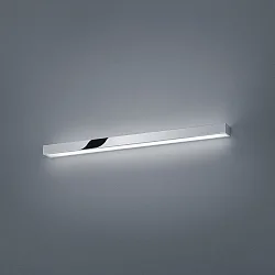 LED Wandleuchte / Spiegelleuchte THEIA 90, IP44, Direkt/Indirekt, 90cm, 25W 2900K 1410lm, CRi >90, schaltbar, chrom