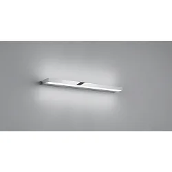 LED Wandleuchte / Spiegelleuchte SLATE 60, IP44, direkt/indirekt, 15W 2900K 960lm, CRi >90, chrom