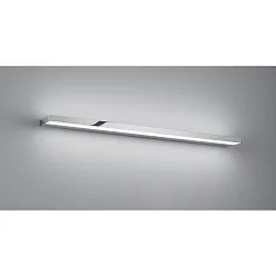 LED Wandleuchte / Spiegelleuchte SLATE 90, IP44, direkt/indirekt, 20W 2900K 1260lm, CRi >90, chrom