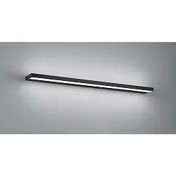 LED Wandleuchte / Spiegelleuchte SLATE 90, IP44, direkt/indirekt, 20W 2900K 1260lm, CRi >90, mattschwarz