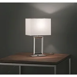 Table lamp ENNA 2, E14, IP20, bright nickel