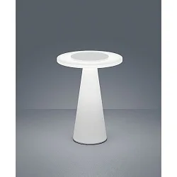 LED Tischleuchte BAX, IP20, 10W 2700K 780lm, mit Touch-Dimmer (3-stufig), mattweiß