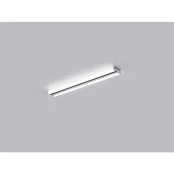 LED Wand-/Deckenleuchte LOOM, 60cm, 24W, 3000/4000K, 2850lm, IP44, CCT, chrom