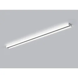 LED Wand-/Deckenleuchte LOOM, 120cm, 40W, 3000/4000K, 4550lm, IP44, CCT, chrom