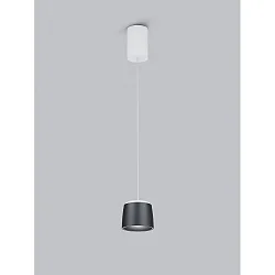 pendant luminaire OVE IP20, black, white dimmable