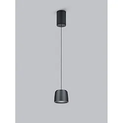 pendant luminaire OVE IP20, black dimmable