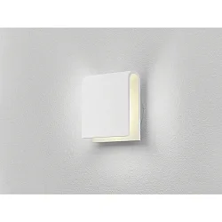 LED Einbauleuchte CANO, quadratisch, 9,7W, 2700K, 120lm, IP20, mattweiß
