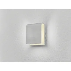 LED Einbauleuchte CANO, quadratisch, 9,7W, 2700K, 120lm, IP20, aluminium matt