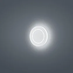 LED Außenwandleuchte FOGO, IP54, 3000K, mattweiß