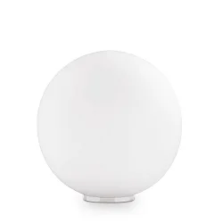 Tischleuchte MAPA BIANCO TL1 D40, E27, Ø 40cm, weiß