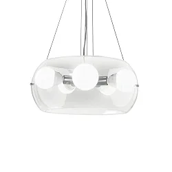 Pendelleuchte AUDI-10 SP5, 5-flammig, E27, 60W, Transparent