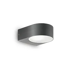 Wandleuchte IKO AP1, 1-flammig, E27, Anthrazit