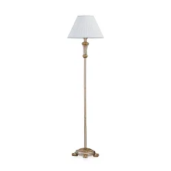 Floor lamp DORA PT1, 1 flame, E27, antique gold