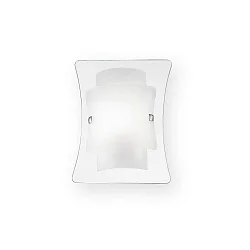Wandleuchte TRIPLO AP1, 1-flammig, E27, transparent