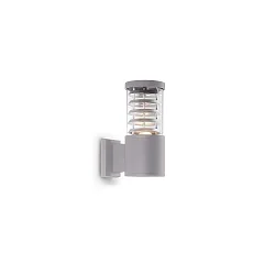 Outdoor luminaire TRONCO AP1, E27, gray